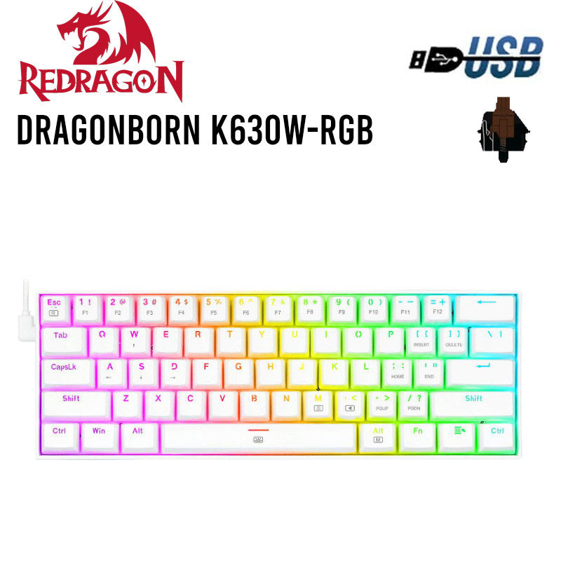 Red Dragon DRAGONBORN K630 RGB Keyboard