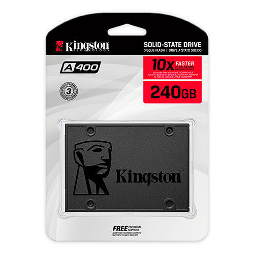 SOLID SSD Disk Kingston A400 240gb Sata 2.5 6gb/s