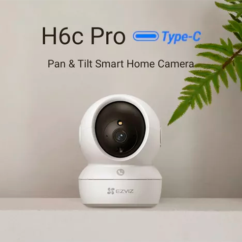 CÁMARA DE SEGURIDAD WIFI 360º EZVIZ H6C PRO 3K+