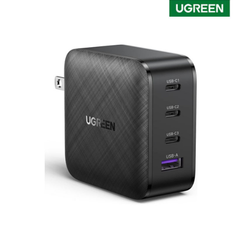 Cargador UGREEN CD224 65W 4 Puertos USB-C GaN PD + USB-A
