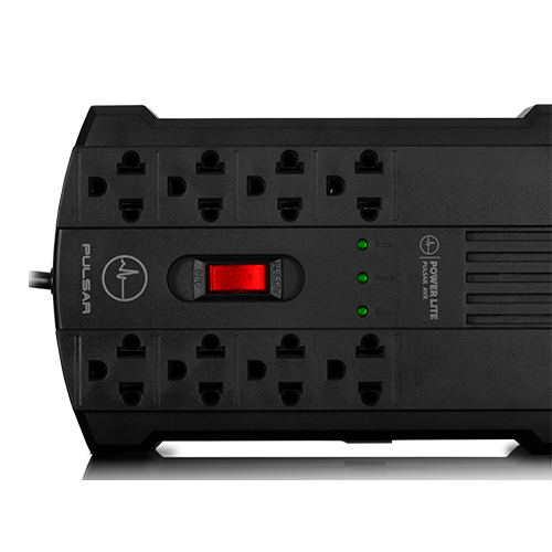 Estabilizador Power Lite PULSAR 1200va 8 tomas
