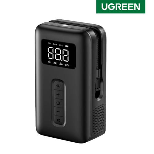 Inflador Portátil de Llantas UGREEN 15951 | Compresor de Aire Digital
