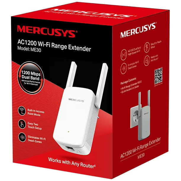 ME30 Extensor de Red Wi-Fi AC1200