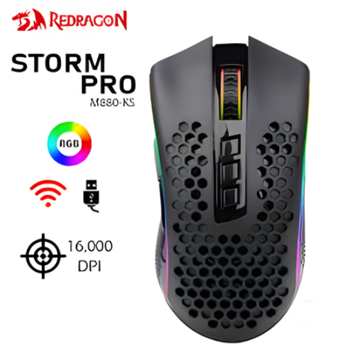 Mouse Gamer Redragon Storm Pro M808 Ks Wireless