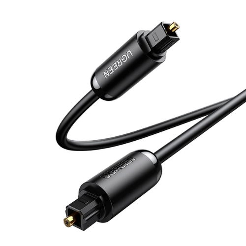 UGREEN Cable de Audio Óptico Digital Toslink Macho a Macho 2 m