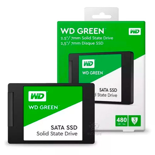 SOLID SSD Disk Western Digital Green 480gb Sata 2.5 6gb/s