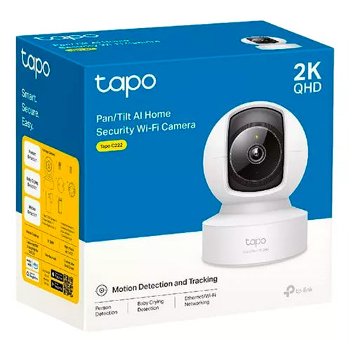 Cámara Wi-Fi Vigilancia 360º Tapo C222