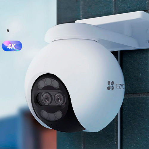 CÁMARA DE SEGURIDAD EZVIZ H80x Dual 4K⁺ & 4K⁺ Wi-Fi EXTERIOR