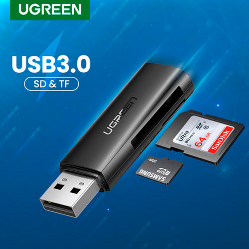 Lector De Memorias SD/TF Ugreen USB-A 3.0