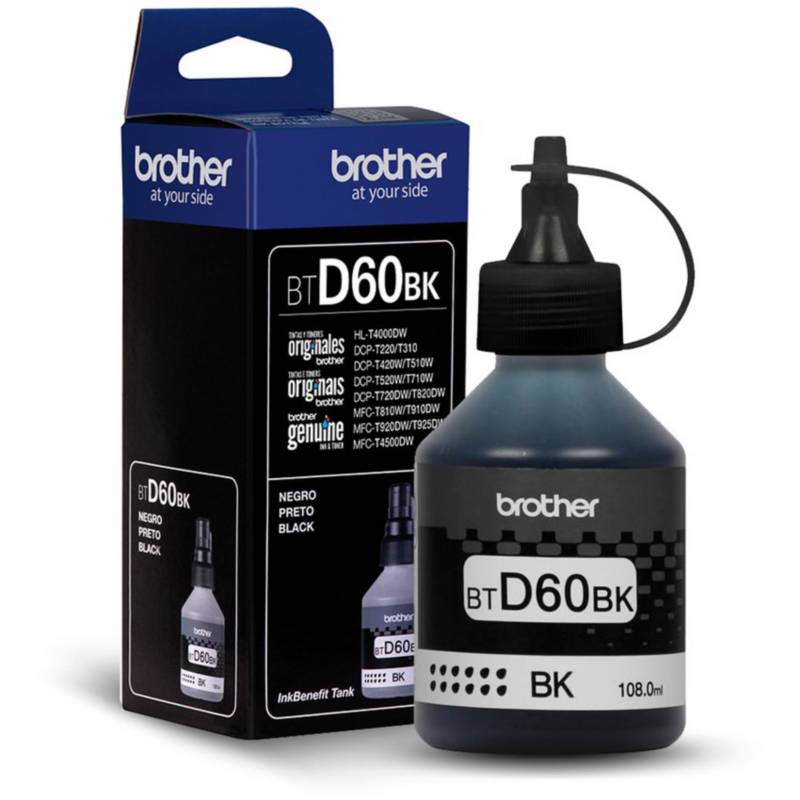 Original Brother Black Ink BTD60