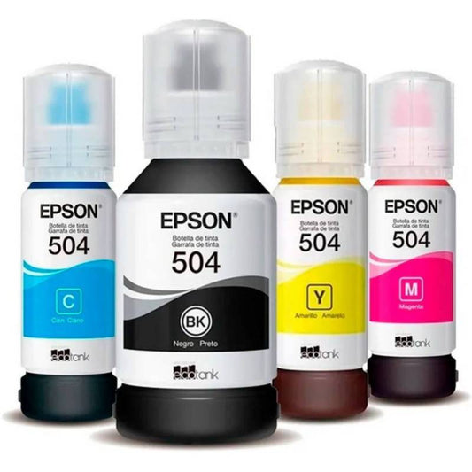 Pack Tintas Epson Original 504