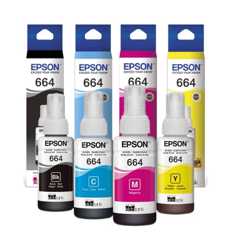 Pack Tintas Epson Original 664