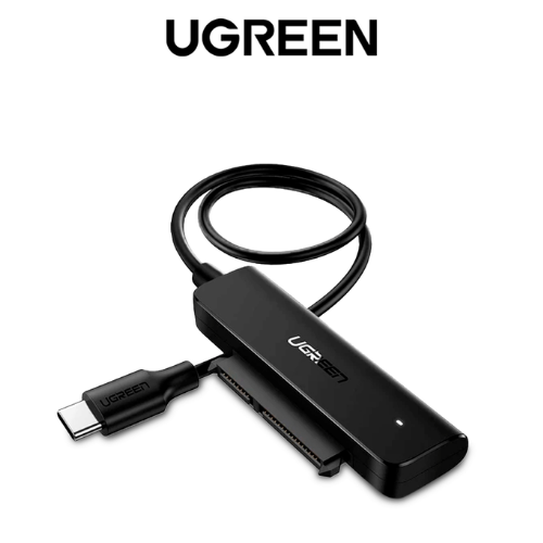 Adaptador UGREEN CM321 de USB-C a SATA para HDD/SSD 2.5"