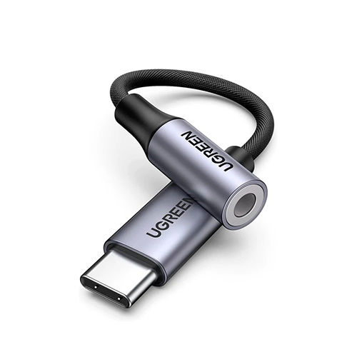 Adaptador USB-C macho a conector de audio 3.5 hembra UGREEN