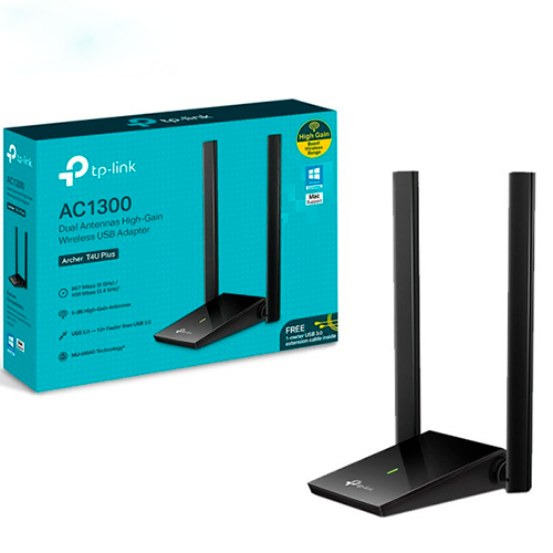 AC1300 Archer T4U Plus Wireless USB Adapter