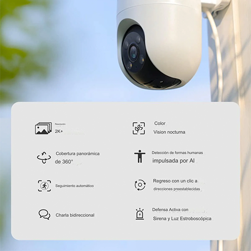 EZVIZ H8C 2K+ OUTDOOR SMART CAMERA / 360° VISION