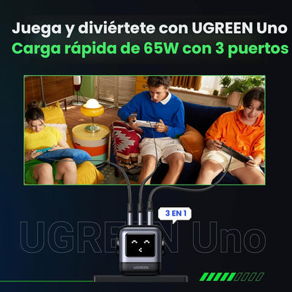 Cargador UGREEN Uno RG Robot - 65 w