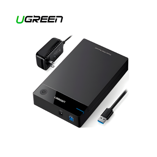 CASE PARA DISCO UGREEN US222 , 3.5 “/ 2.5 “,USB 3.0