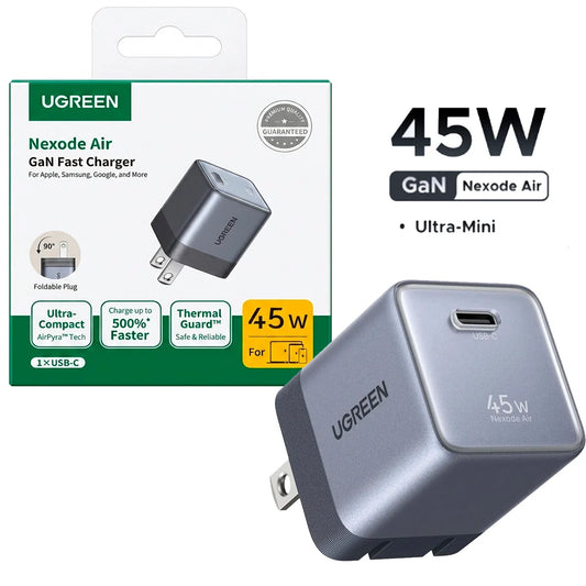 Cargador UGREEN Nexode Air X840 GaN 45W USB-C – 95960B
