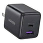 Cargador UGREEN X516 GaN 30W USB-C + USB-A – Space Gray US