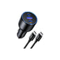 Cargador de Auto UGREEN 130W 3 Puertos Carga Rápida EC705-55511