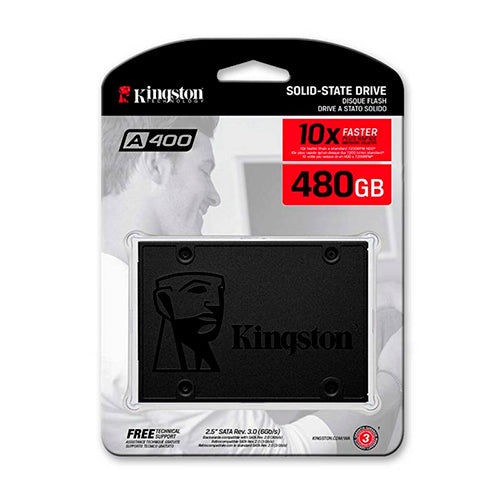 Disco SSD SOLIDO Kingston A400 480gb Sata 2.5 6gb/s