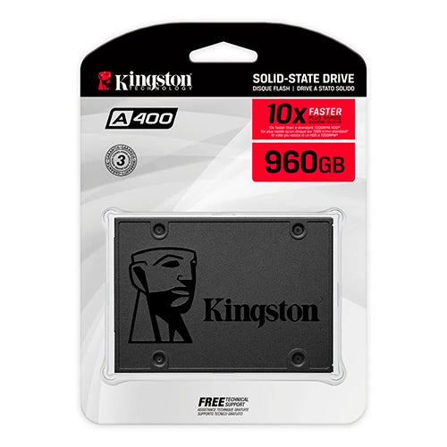 Disco SSD SOLIDO Kingston A400 960gb Sata 2.5 6gb/s