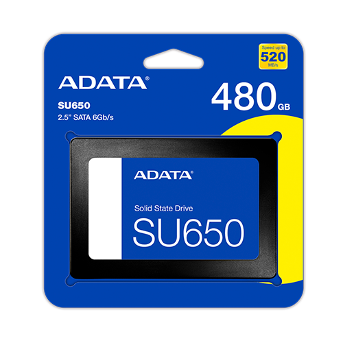 ADATA 480GB SU650 2.5" SOLID SSD DISK