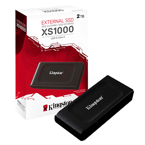 Disco Solido SSD Kingston 2TB Externo USB 3.2 XS1000