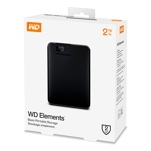 2TB External Hard Drive. Western Digital USB 3.0