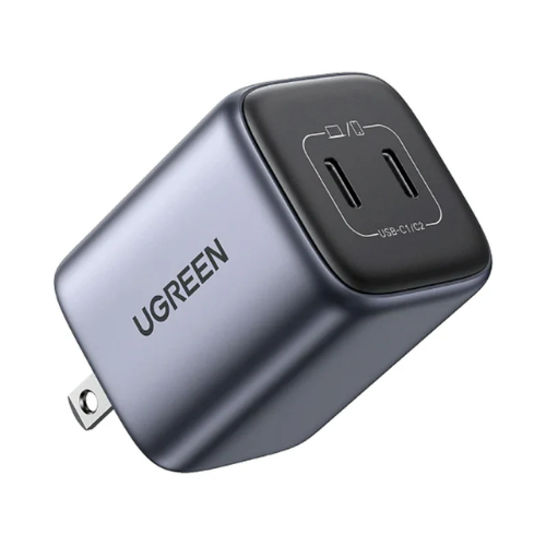 UGREEN Nexode 45W GaN – 2 USB-C | Carga Rápida (90572)