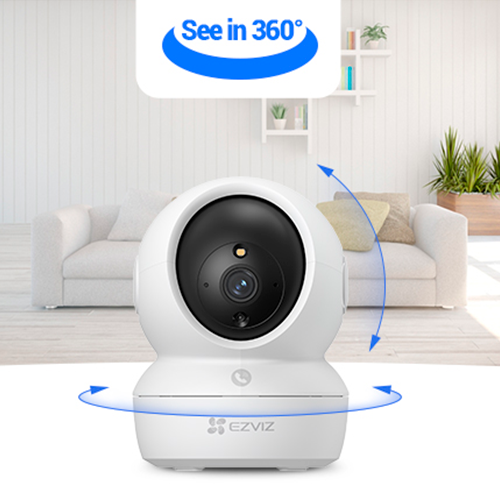 CÁMARA DE SEGURIDAD WIFI 360º EZVIZ H6C PRO 2K+