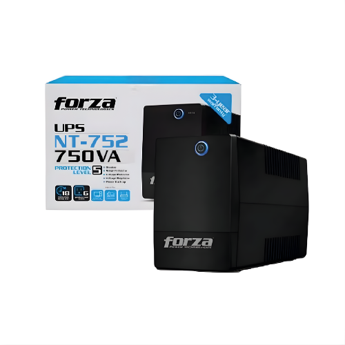 FORZA HT-752LCD UPS | 750VA / 375W | 220V | 6 Tomas NEMA | RJ11 | LCD | 45–65Hz