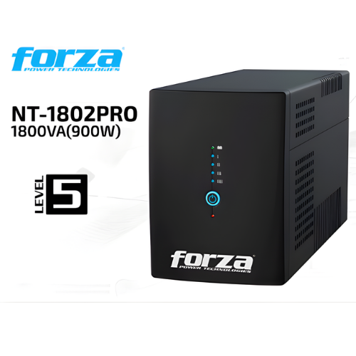 FORZA NT-1802PRO SMART UPS | 1800VA / 900W | 220V | 10 Tomas NEMA | RJ45