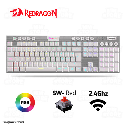 Teclado Red Dragon HORUS Wireless K618