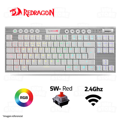 Teclado Red Dragon HORUS TKL Wireless K621W