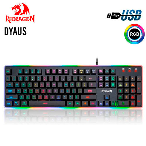 Teclado Red Dragon DYAUS K509 RGB