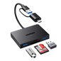 Lector de Tarjetas UGREEN 45167 4 en 1 SD/microSD USB-C y USB 3.0
