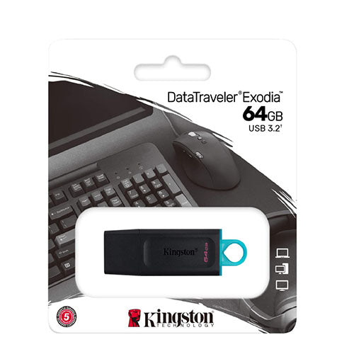 Memoria USB Kingston 64GB DataTraveler 3.2