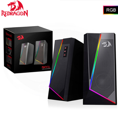 Parlante Redragon ANVIL GS520 RGB Estéreo 2.0