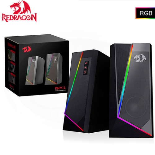 Parlante Redragon ANVIL GS520 RGB Estéreo 2.0