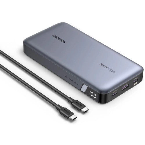 Power Bank UGREEN 25000 mAh Carga Rápida | USB-C + USB-A 145w