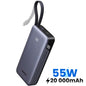 Power Bank UGREEN PB537 20000mAh 55W con Cable USB-C Integrado – 95178B