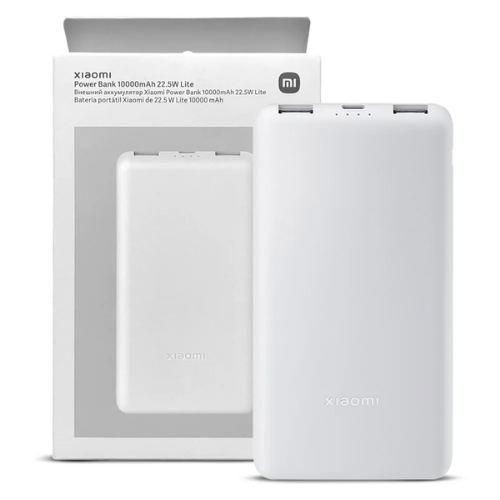 Power Bank Xiaomi 10000 mAh 22.5W Tipo-C Lite Slim Blanco
