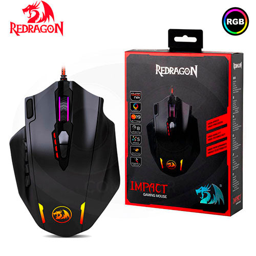 Mouse Red Dragon IMPACT M908 Up to 12400 DPI