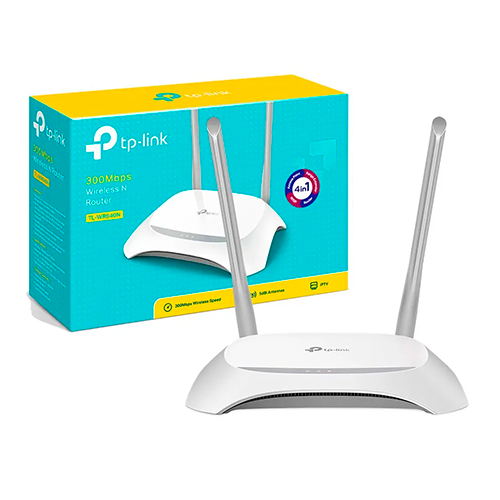 Wireless Router TL WR840n Tp Link Wi Fi 2.4 Ghz N 300mbps