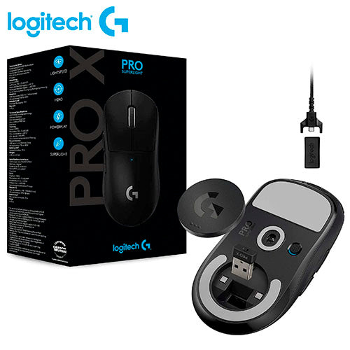 Logitech Wireless G PRO X SUPERLIGHT LIGHTSPEED Mouse Up to 25,600 DPI 