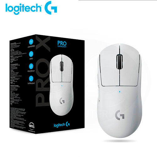Mouse Logitech Wireless G PRO X SUPERLIGHT LIGHTSPEED Hasta 25.600 DPI