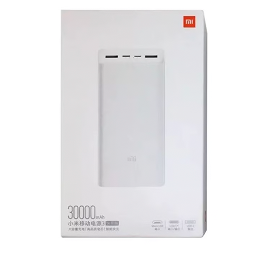 Cargador Portátil Xiaomi 30,000 mAh 18W