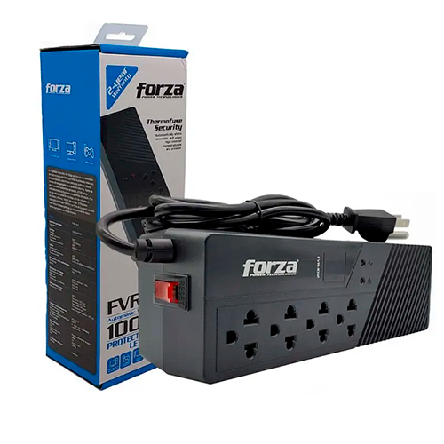 Forza 1000va fvr-1002 stabilizer 4 shots